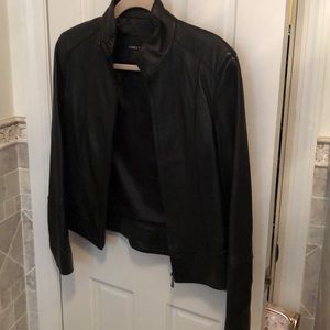 Marc NY andrew marc leather jacket black s